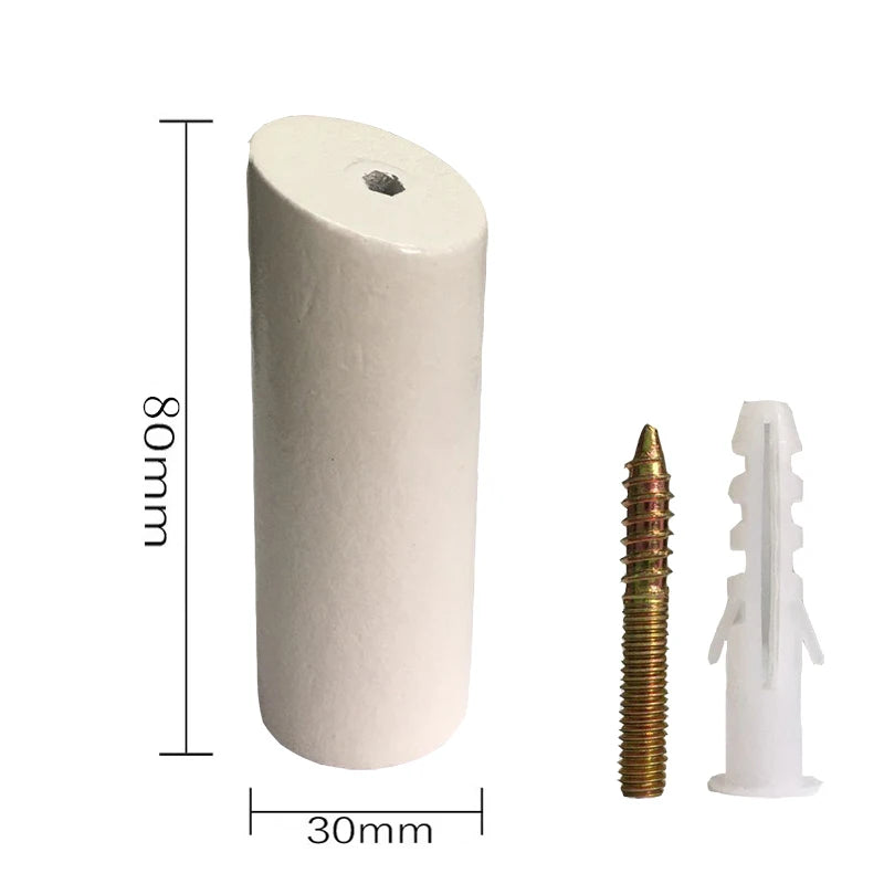 Wooden Wall Hook, Angled Peg or Round Knob
