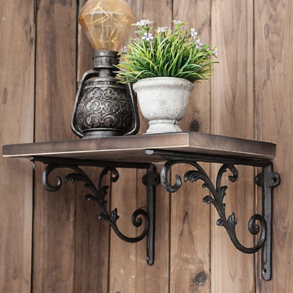 Decorative Scroll Shelf Bracket (4 Designs)