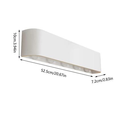 Wooden Curved Wall Shelf with Hidden Coat Hooks