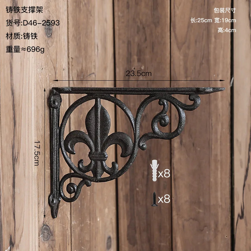 Decorative Scroll Shelf Bracket (4 Designs)